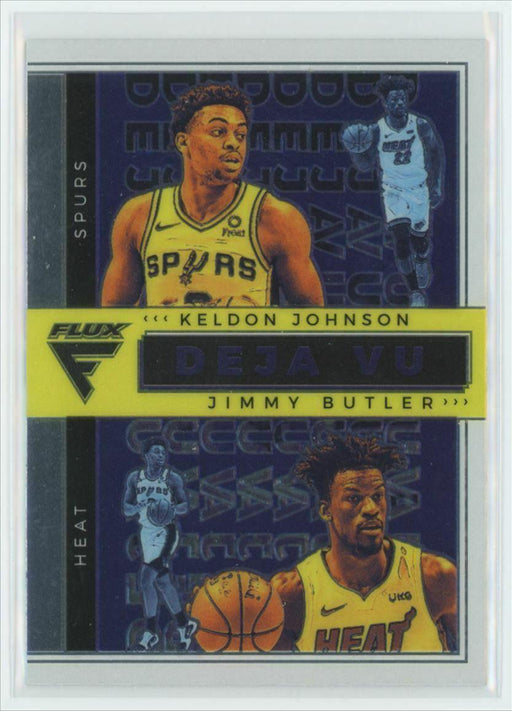 2020-21 Panini Flux Deja Vu #23 Jimmy Butler/Keldon Johnson - Collectible Craze America