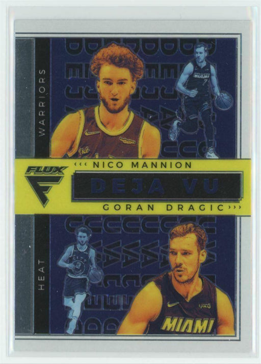 2020-21 Panini Flux Deja Vu #25 Goran Dragic/Nico Mannion - Collectible Craze America