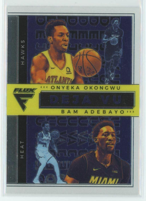 2020-21 Panini Flux Deja Vu #9 Onyeka Okongwu/Bam Adebayo - Collectible Craze America