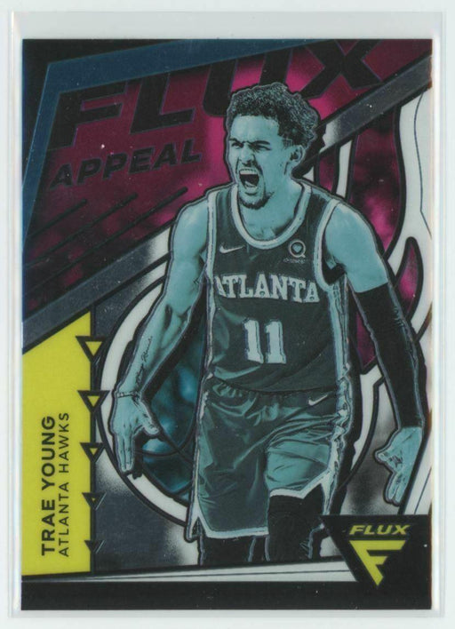 2020-21 Panini Flux Flux Appeal #23 Trae Young Atlanta Hawks - Collectible Craze America