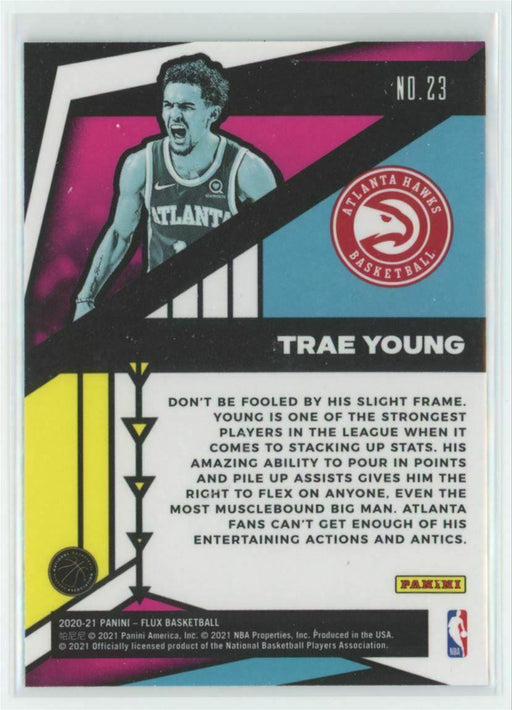 2020-21 Panini Flux Flux Appeal #23 Trae Young Atlanta Hawks - Collectible Craze America