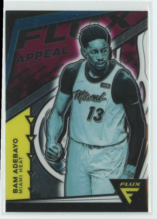 2020-21 Panini Flux Flux Appeal #24 Bam Adebayo Miami Heat - Collectible Craze America