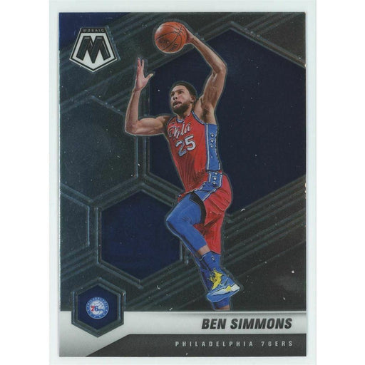 2020-21 Panini Mosaic Basketball #104 Ben Simmons Philadelphia 76ers - Collectible Craze America