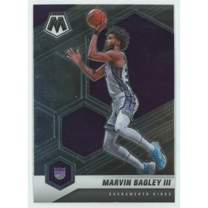 2020-21 Panini Mosaic Basketball #106 Marvin Bagley III Sacramento Kings - Collectible Craze America