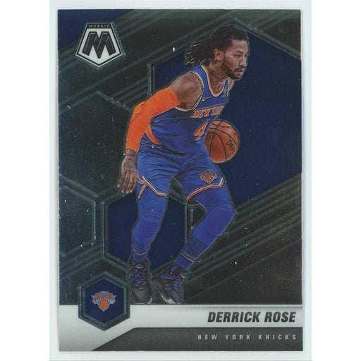 2020-21 Panini Mosaic Basketball #123 Derrick Rose New York Knicks - Collectible Craze America