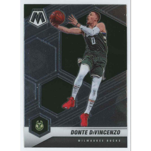 2020-21 Panini Mosaic Basketball #13 Donte DiVincenzo Milwaukee Bucks - Collectible Craze America