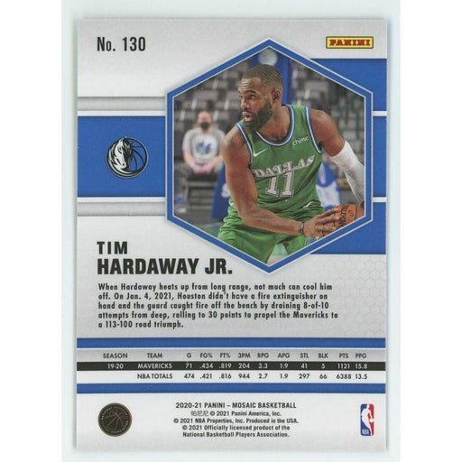 2020-21 Panini Mosaic Basketball #130 Tim Hardaway Jr. Dallas Mavericks - Collectible Craze America