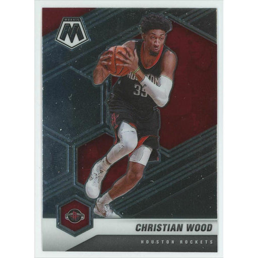 2020-21 Panini Mosaic Basketball #165 Christian Wood Houston Rockets - Collectible Craze America