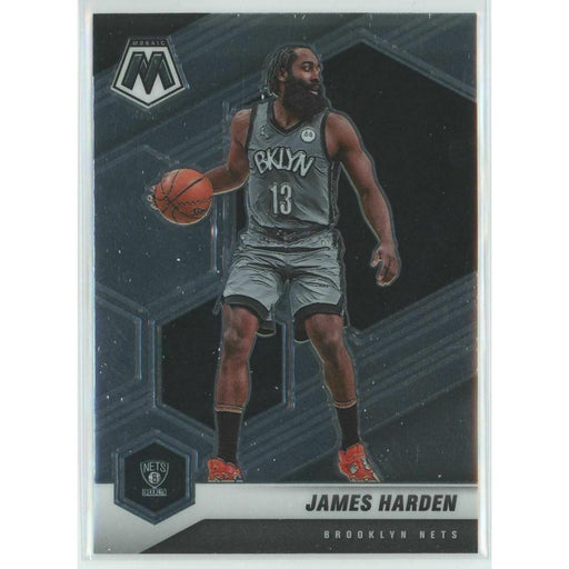 2020-21 Panini Mosaic Basketball #173 James Harden Brooklyn Nets - Collectible Craze America