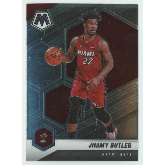 2020-21 Panini Mosaic Basketball #177 Jimmy Butler Miami Heat - Collectible Craze America