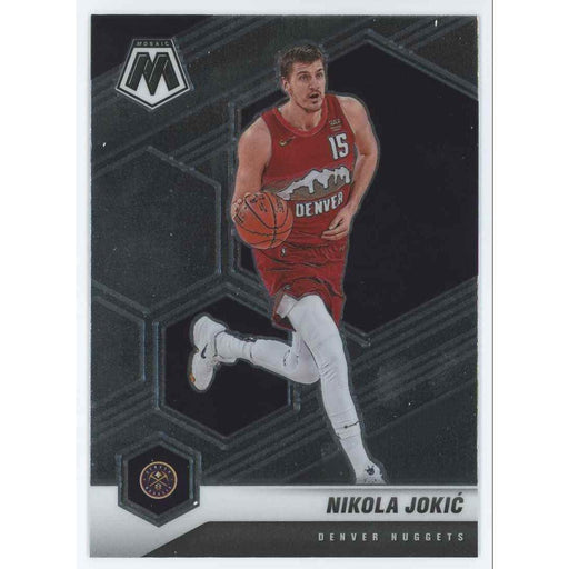 2020-21 Panini Mosaic Basketball #21 Nikola Jokic Denver Nuggets - Collectible Craze America