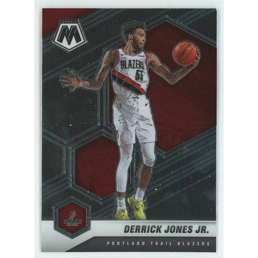 2020-21 Panini Mosaic Basketball #31 Derrick Jones Jr. Portland Trail Blazers - Collectible Craze America