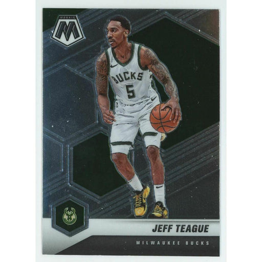 2020-21 Panini Mosaic Basketball #51 Jeff Teague Milwaukee Bucks - Collectible Craze America