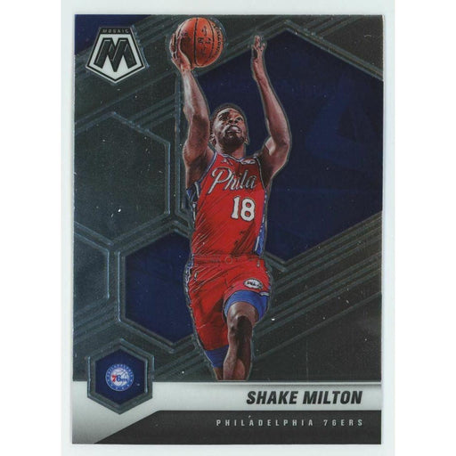 2020-21 Panini Mosaic Basketball #56 Shake Milton Philadelphia 76ers - Collectible Craze America