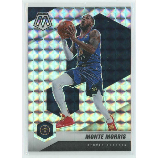 2020-21 Panini Mosaic Basketball #87 Monte Morris Denver Nuggets Mosaic Prizm - Collectible Craze America