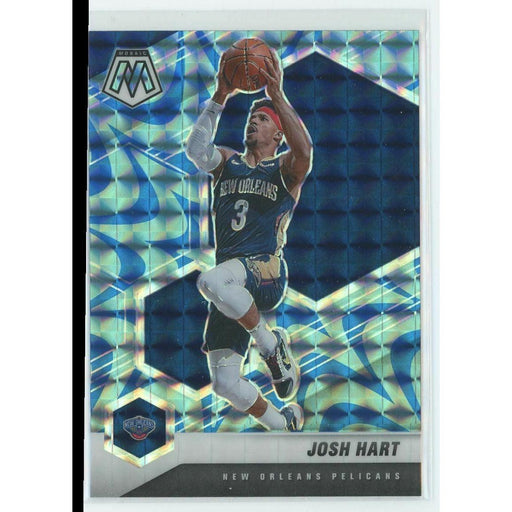 2020-21 Panini Mosaic Basketball #88 Josh Hart New Orleans Pelicans Blue Prizm - Collectible Craze America