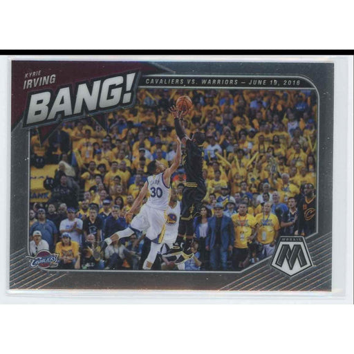 2020-21 Panini Mosaic Basketball Bang! #9 Kyrie Irving Cleveland Cavaliers - Collectible Craze America