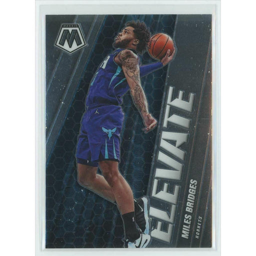 2020-21 Panini Mosaic Basketball Elevate #21 Miles Bridges Charlotte Hornets - Collectible Craze America