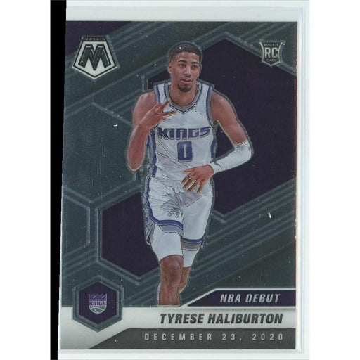 2020-21 Panini Mosaic Basketball NBA Debut #264 Tyrese Haliburton RC Sacramento - Collectible Craze America