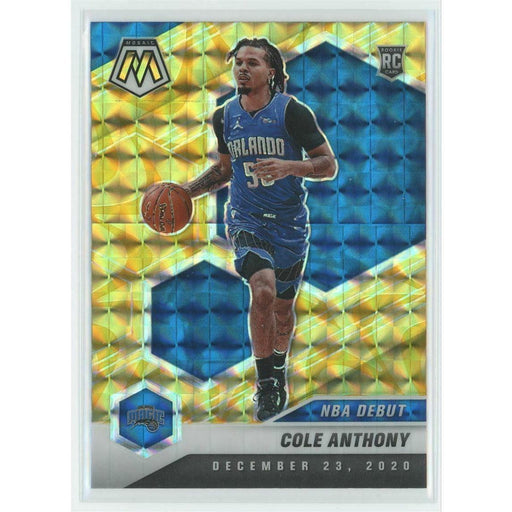 2020-21 Panini Mosaic Basketball NBA Debut #268 Cole Anthony RC Orlando Magic - Collectible Craze America