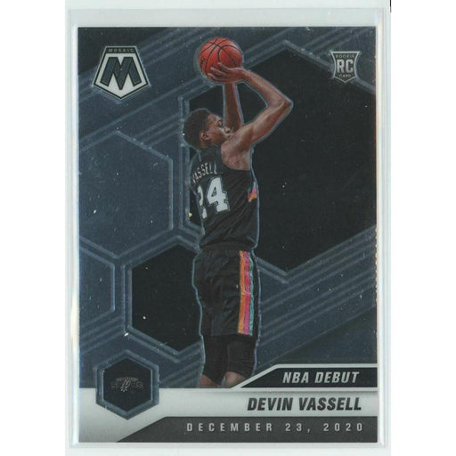 2020-21 Panini Mosaic Basketball NBA Debut #278 Devin Vassell RC San Antonio - Collectible Craze America