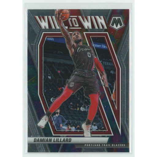 2020-21 Panini Mosaic Basketball Will To Win #2 Damian Lillard Portland Trail - Collectible Craze America