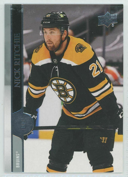 2020-21 Upper Deck #509 Nick Ritchie Boston Bruins - Collectible Craze America