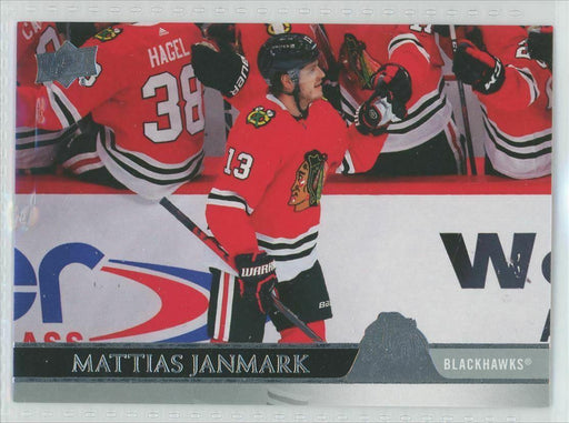 2020-21 Upper Deck #526 Mattias Janmark Chicago Blackhawks - Collectible Craze America