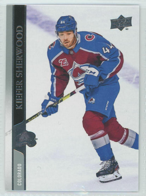 2020-21 Upper Deck #533 Kiefer Sherwood Colorado Avalanche - Collectible Craze America