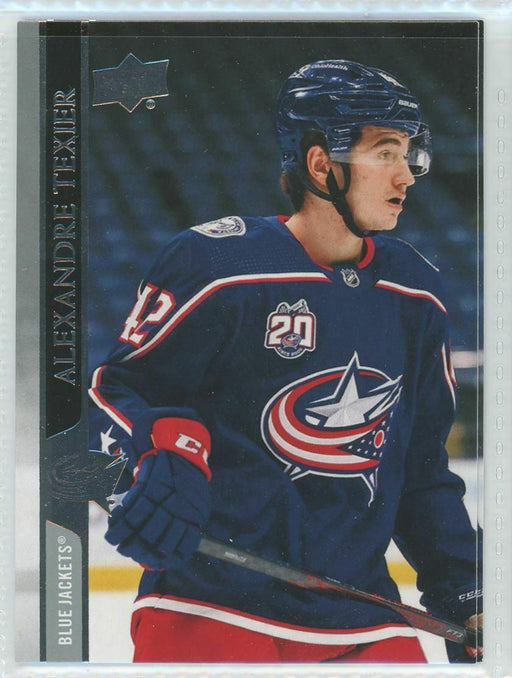 2020-21 Upper Deck #539 Alexandre Texier Columbus Blue Jackets - Collectible Craze America