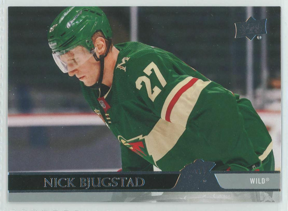 2020-21 Upper Deck #566 Nick Bjugstad Minnesota Wild - Collectible Craze America