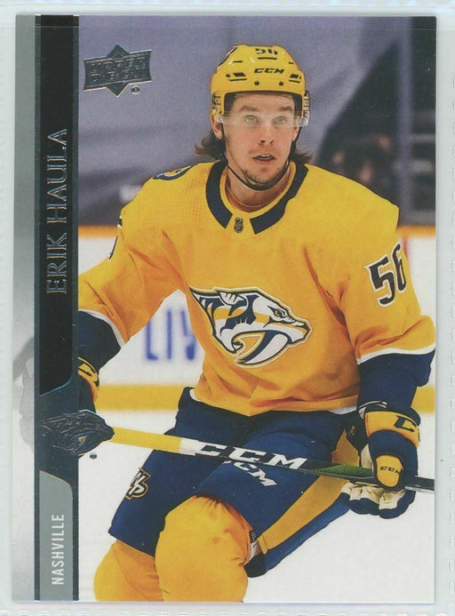 2020-21 Upper Deck #578 Erik Haula Nashville Predators - Collectible Craze America