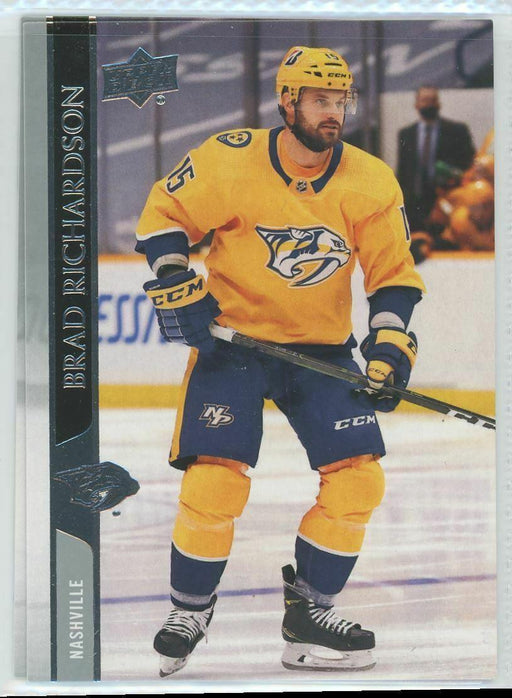 2020-21 Upper Deck #580 Brad Richardson Nashville Predators - Collectible Craze America