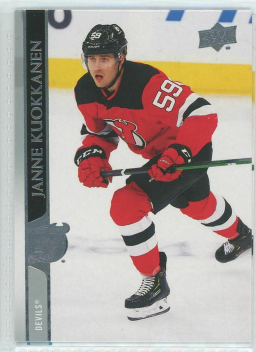 2020-21 Upper Deck #582 Janne Kuokkanen New Jersey Devils - Collectible Craze America