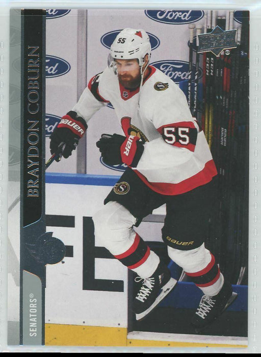 2020-21 Upper Deck #597 Braydon Coburn Ottawa Senators - Collectible Craze America