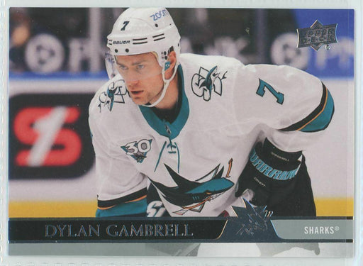 2020-21 Upper Deck #615 Dylan Gambrell San Jose Sharks - Collectible Craze America