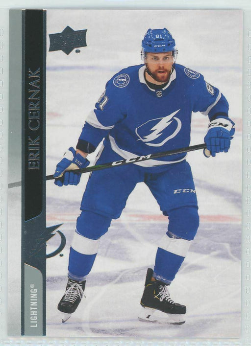 2020-21 Upper Deck #623 Erik Cernak Tampa Bay Lightning - Collectible Craze America