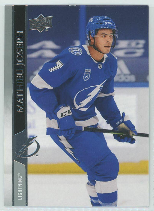 2020-21 Upper Deck #625 Mathieu Joseph Tampa Bay Lightning - Collectible Craze America