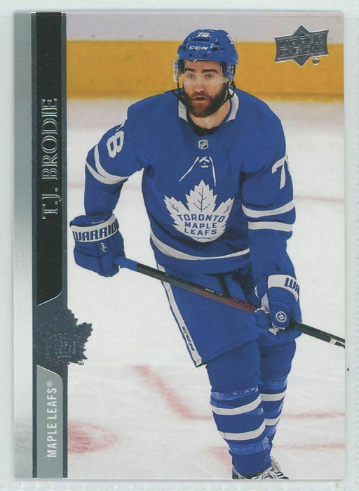 2020-21 Upper Deck #629 T.J. Brodie Toronto Maple Leafs - Collectible Craze America