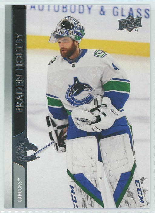 2020-21 Upper Deck #635 Braden Holtby Vancouver Canucks - Collectible Craze America