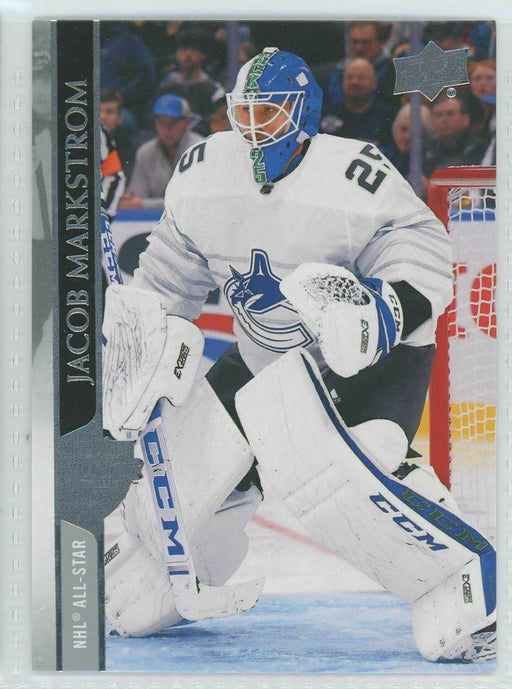 2020-21 Upper Deck #682 Jacob Markstrom Vancouver Canucks - Collectible Craze America