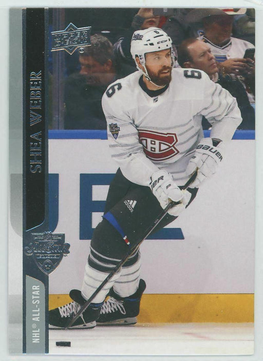 2020-21 Upper Deck #698 Shea Weber Montreal Canadiens - Collectible Craze America