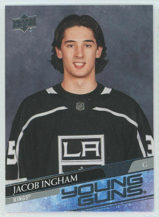 2020-21 Upper Deck #706 Jacob Ingham RC Los Angeles Kings - Collectible Craze America