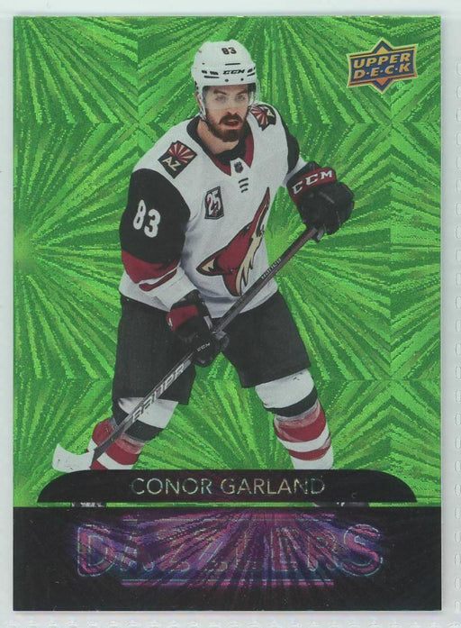 2020-21 Upper Deck Dazzlers #DZ-102 Conor Garland Arizona Coyotes - Collectible Craze America