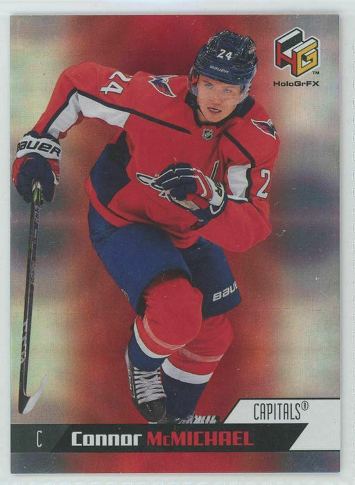 2020-21 Upper Deck HoloGrFx Rookies #HG-17 Connor McMichael Washington Capitals - Collectible Craze America