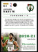 Jayson Tatum 2020 Panini Chronicles Basketball Chronicles Back of Card