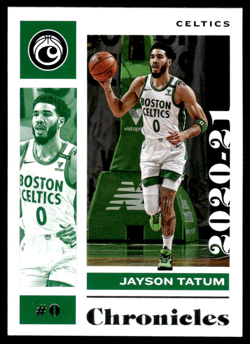 Jayson Tatum 2020 Panini Chronicles Basketball Chronicles Front of Card