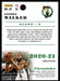 Kemba Walker 2020 Panini Chronicles Basketball Chronicles Back of Card