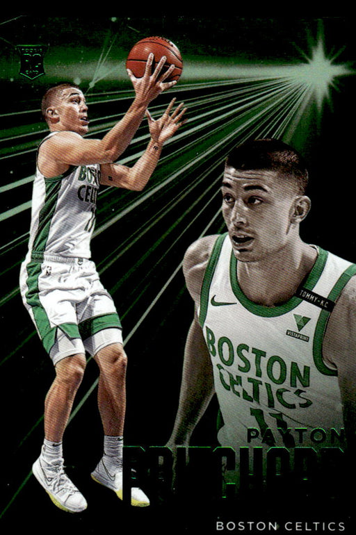 Payton Pritchard 2020 Panini Chronicles Basketball Green Essentials Front of Card