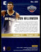 Zion Williamson 2020 Panini Chronicles Basketball Green Essentials Back of Card